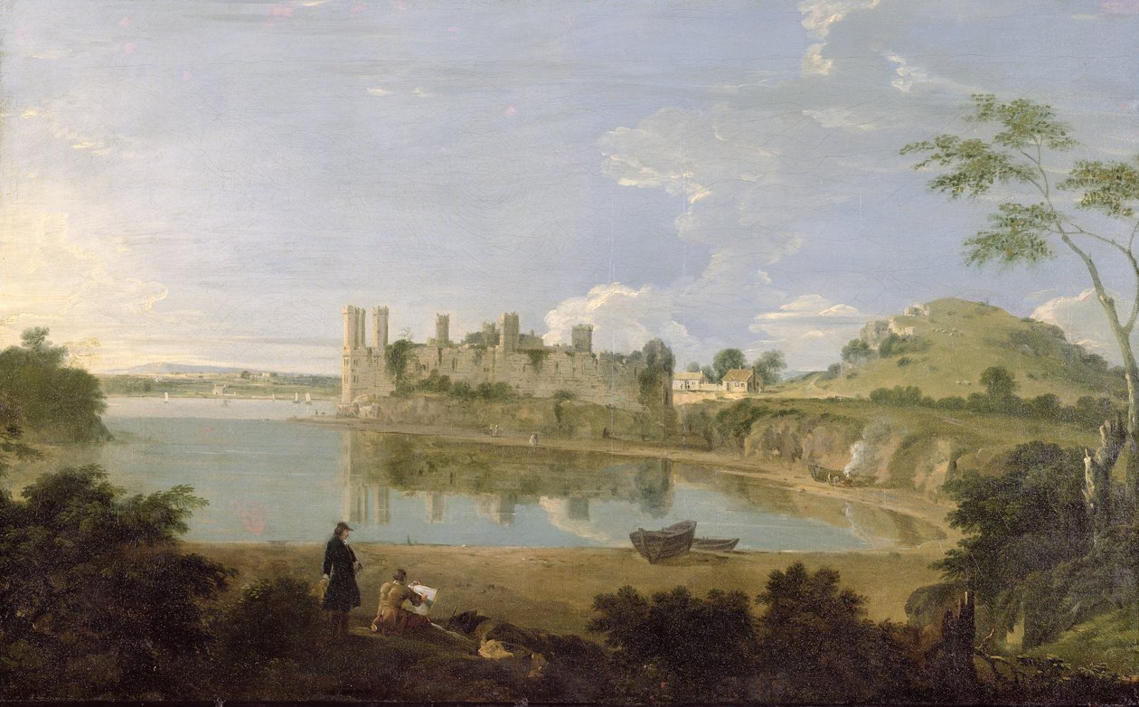 Caernarvon Castle, ca. 1745-50 von Richard Wilson