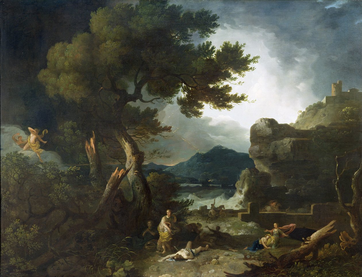 Die Zerstörung der Kinder der Niobe von Richard Wilson