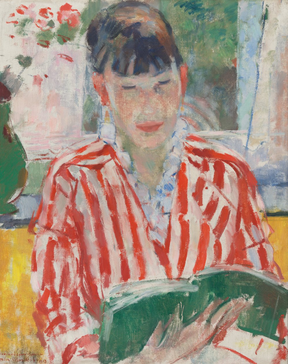 Frau beim Lesen von Rik Wouters