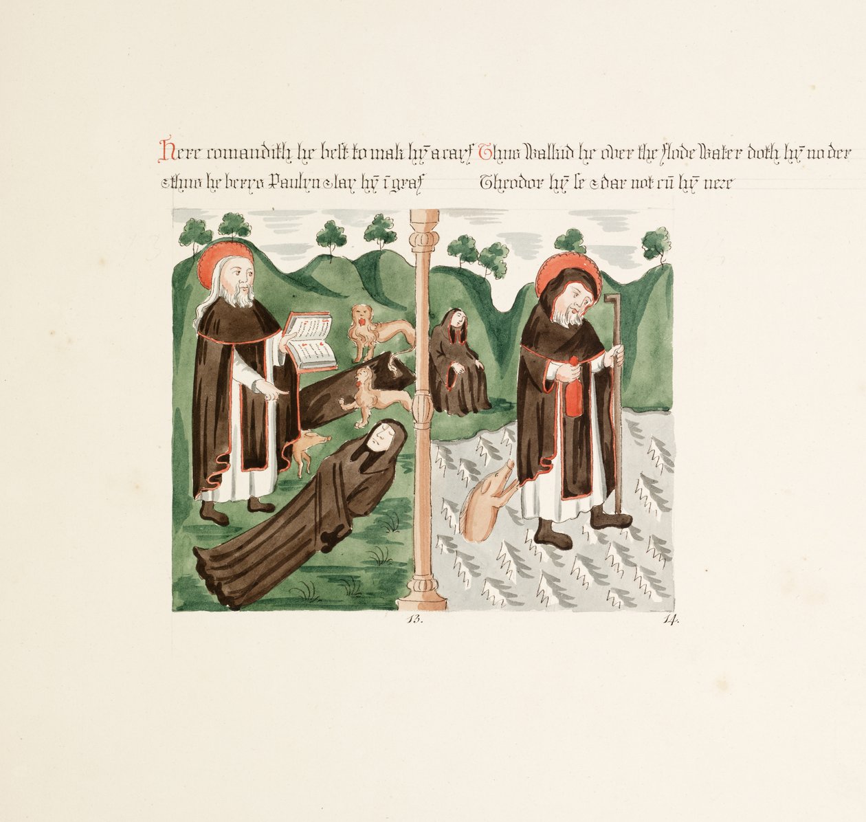Die Altertümer der Kathedrale von Saint Mary, Carlisle, gezeichnet von Robert Carlile, 1795 von Robert Carlile