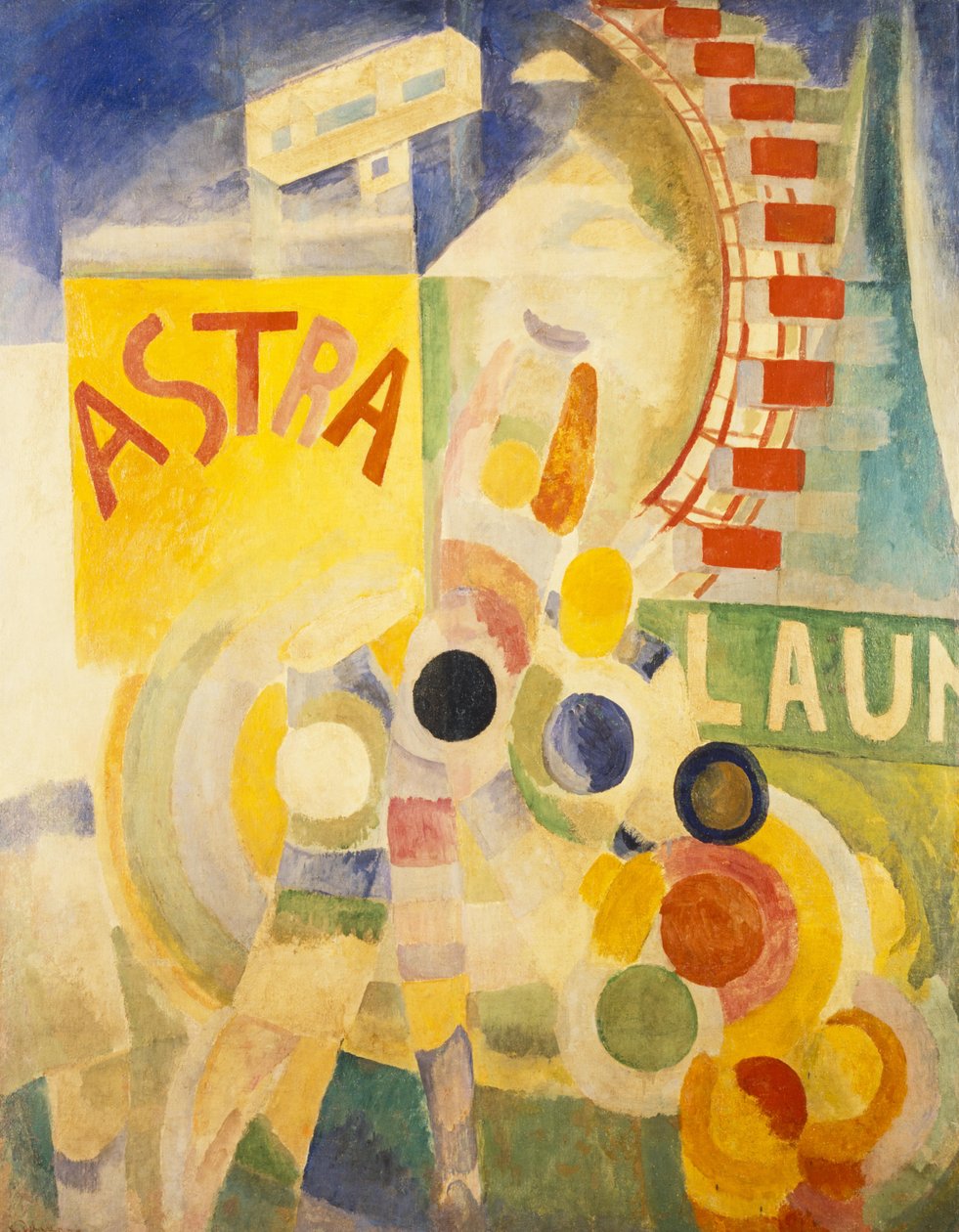 Die Mannschaft von Cardiff von Robert Delaunay