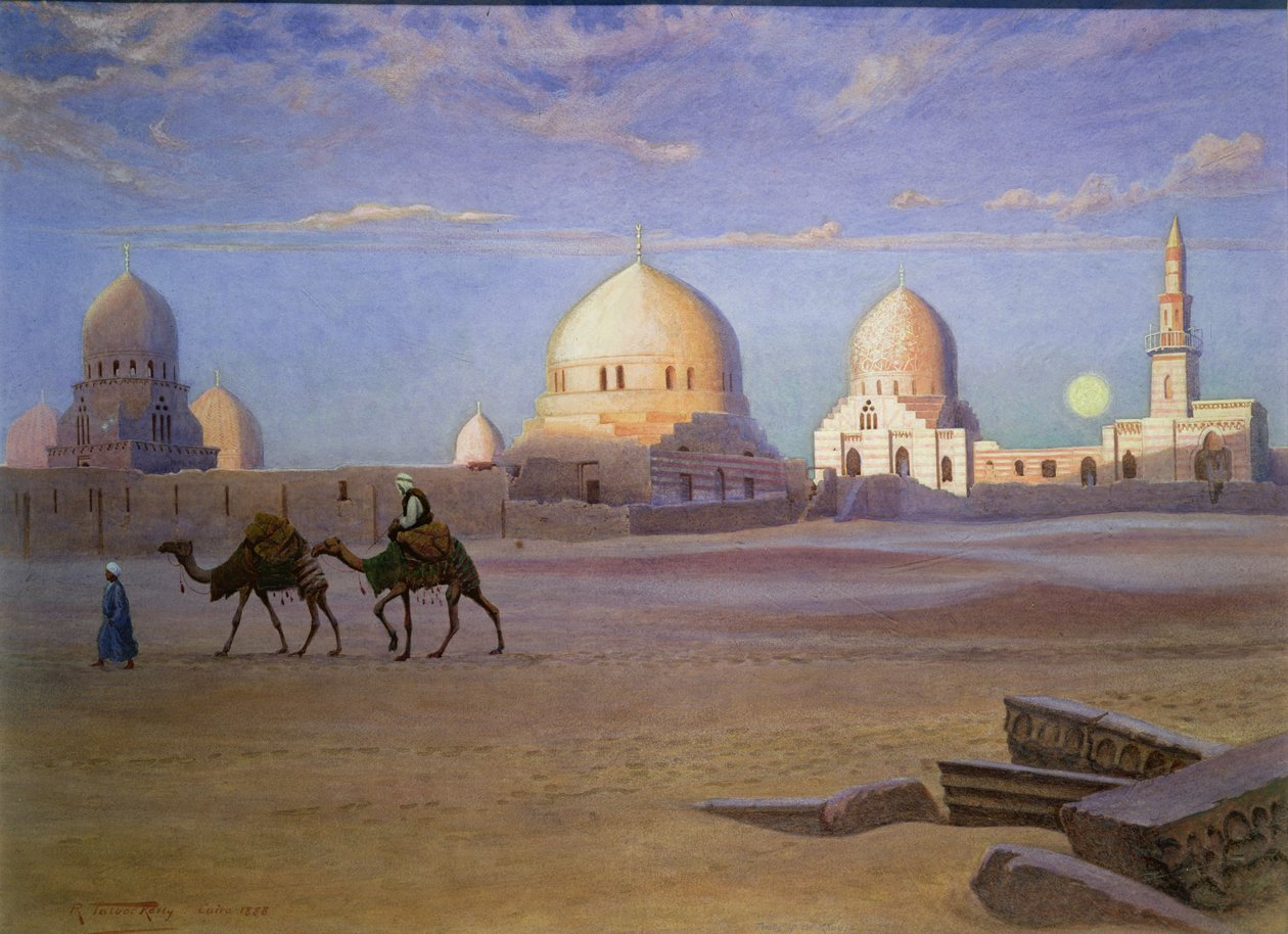 Gräber der Khalifen, Kairo von Robert George Talbot Kelly