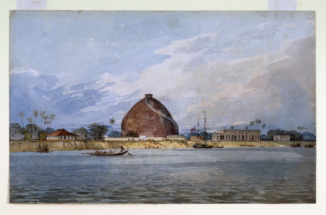 Golghar bei Bankipur, nahe Patna, 1814-15 von Robert Smith