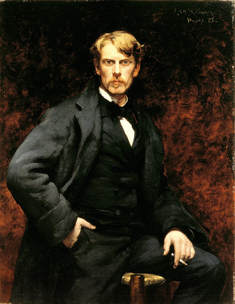 Porträt von John Severinus Conway (1852-1925) 1883 von Robert William Vonnoh