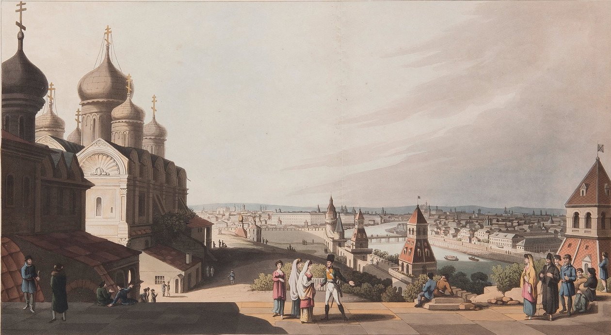 Moskau, 1816 von Robert Bowyer
