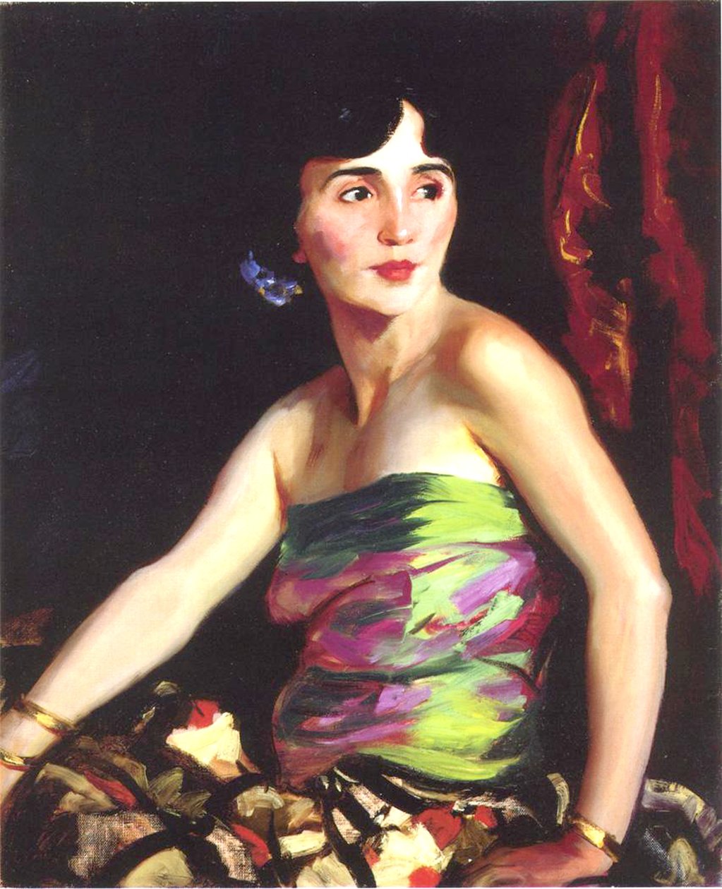 Die spanische Tänzerin Isolina Maldonado, 1921 von Robert Cozad Henri