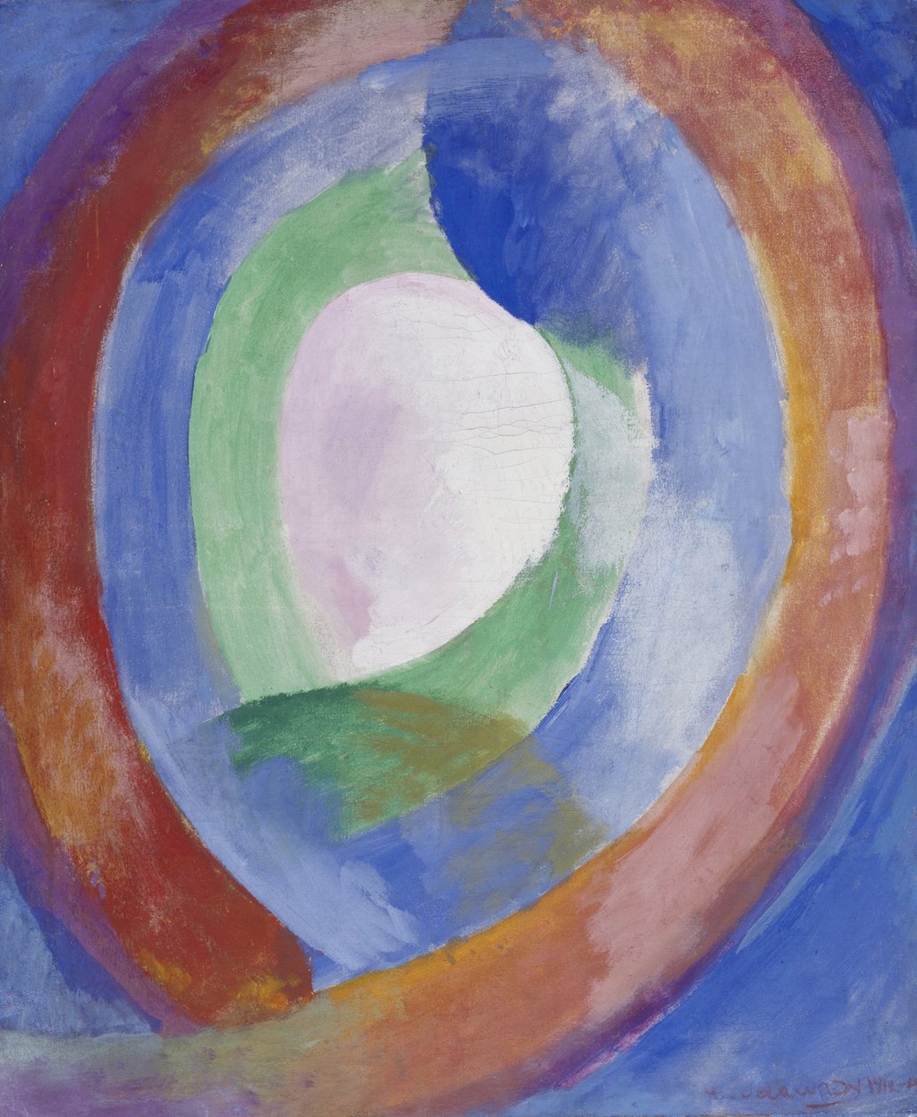Formes circulaires, lune no. 1 von Robert Delaunay
