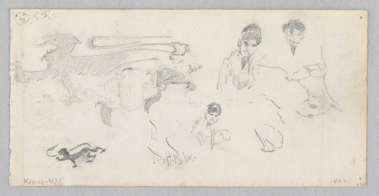 Figuren von Robert Frederick Blum