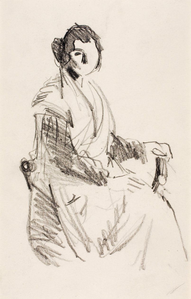 Sitzende Frau von Robert Henri