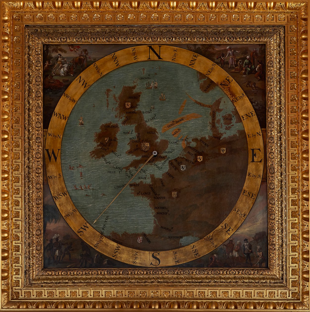 Die Winduhr der Königsgalerie, Kensington Palace von Robert Morden