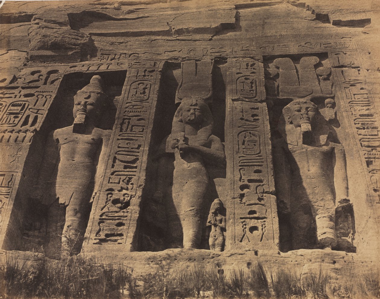 Tempel von Abu Simbel von Robert Murray
