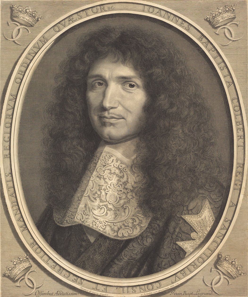 Jean-Baptiste Colbert von Robert Nanteuil