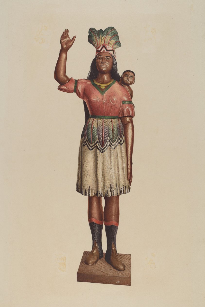 Indianer aus dem Zigarrenladen von Robert Pohle