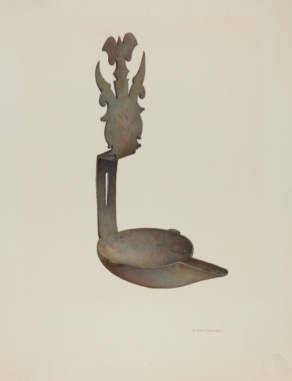 Fettlampe von Robert W.R. Taylor