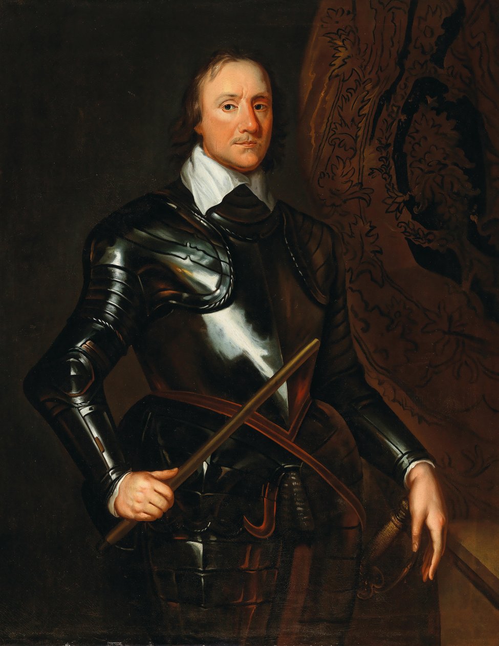 Porträt von Oliver Cromwell 1599-1698 von Robert Walker