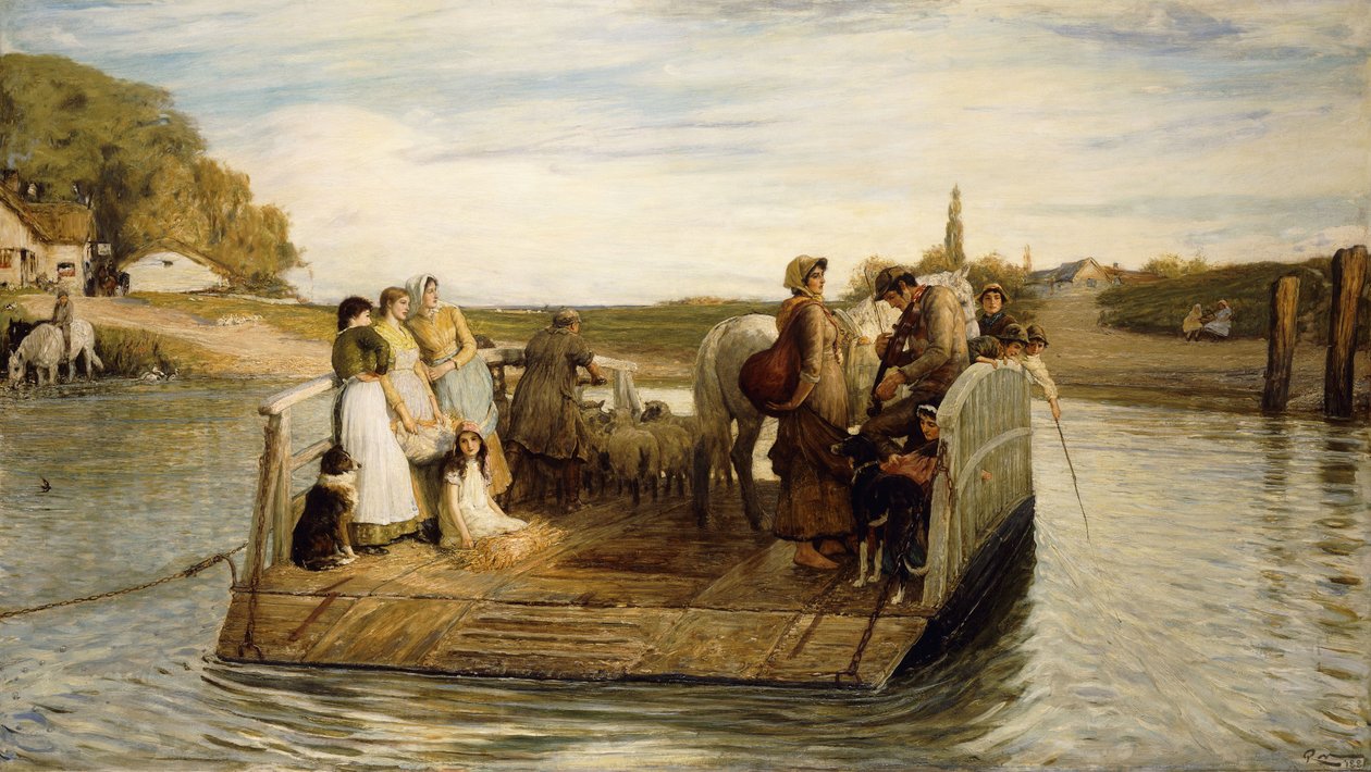 Die Fähre von Robert Walker Macbeth