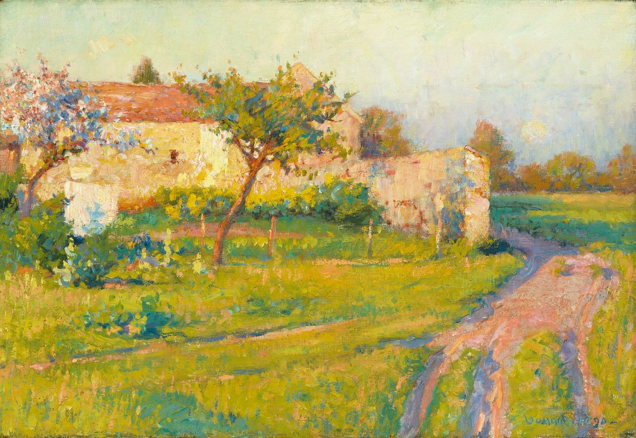 Frühling in Frankreich, 1890 von Robert William Vonnoh