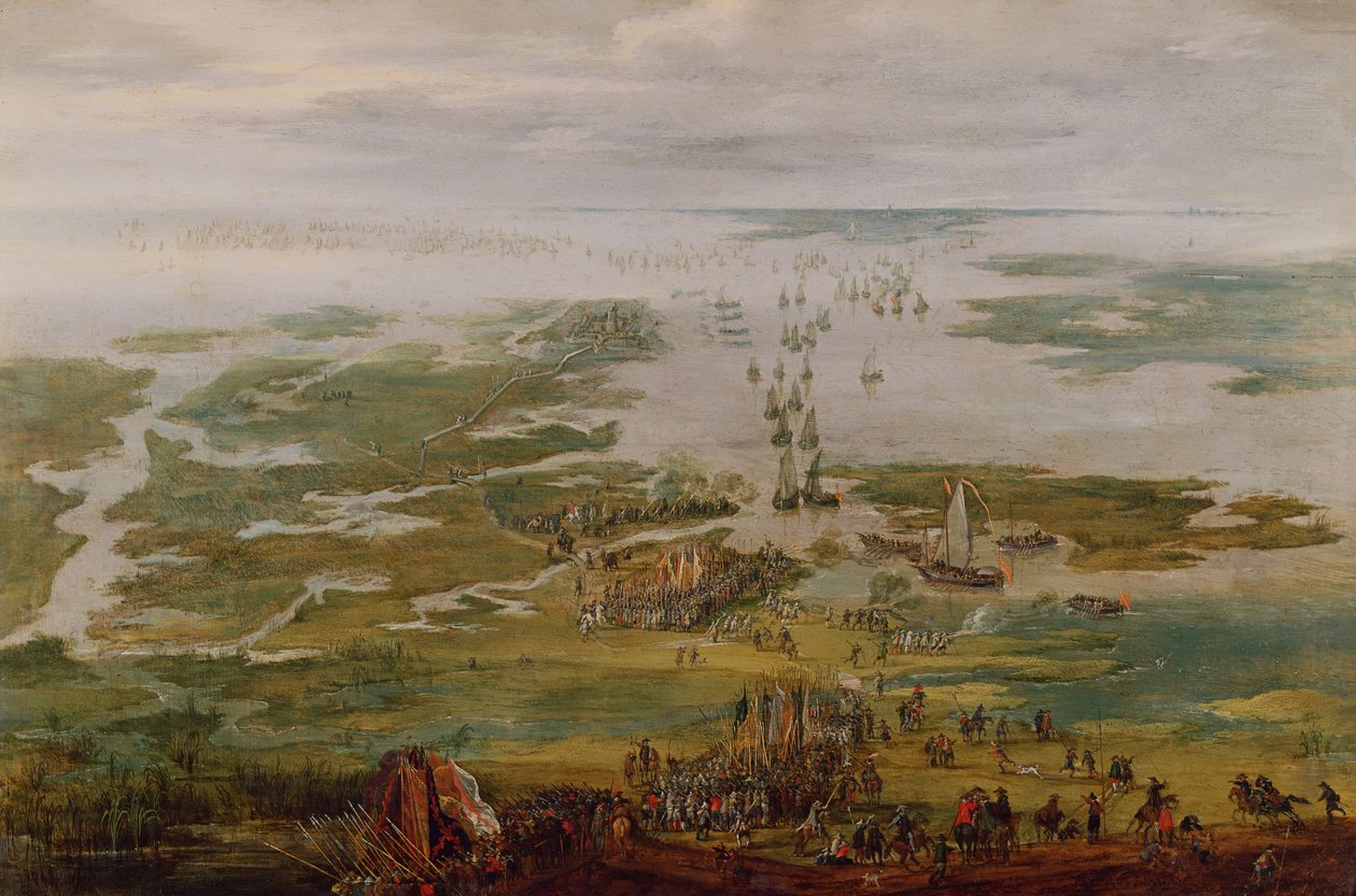 Episode aus den Niederländischen Kriegen von Robert van den Hoecke