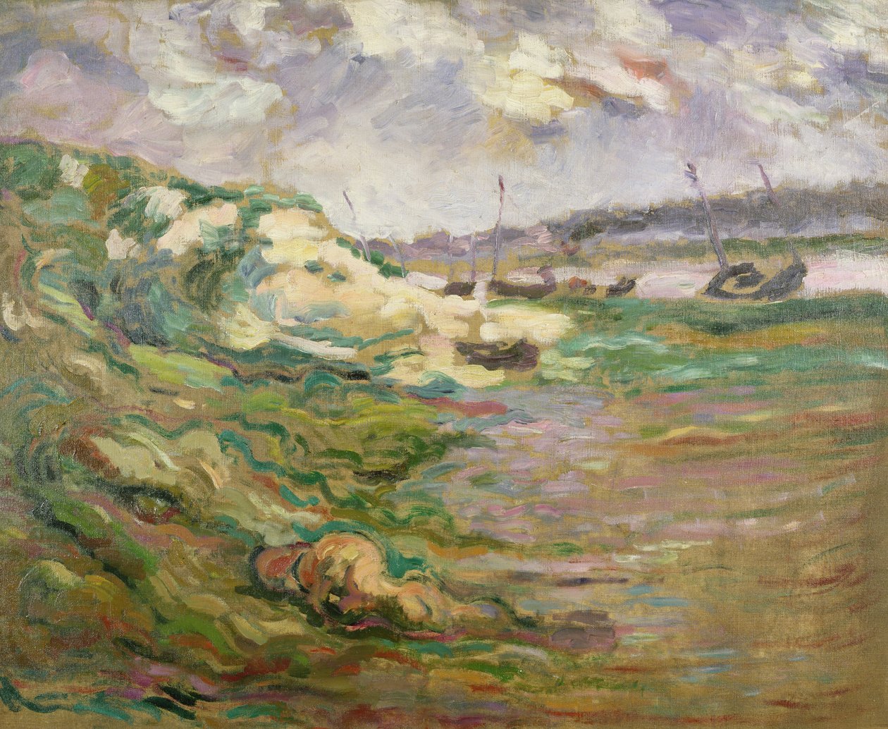 Die Küste der Bretagne von Roderic O Conor
