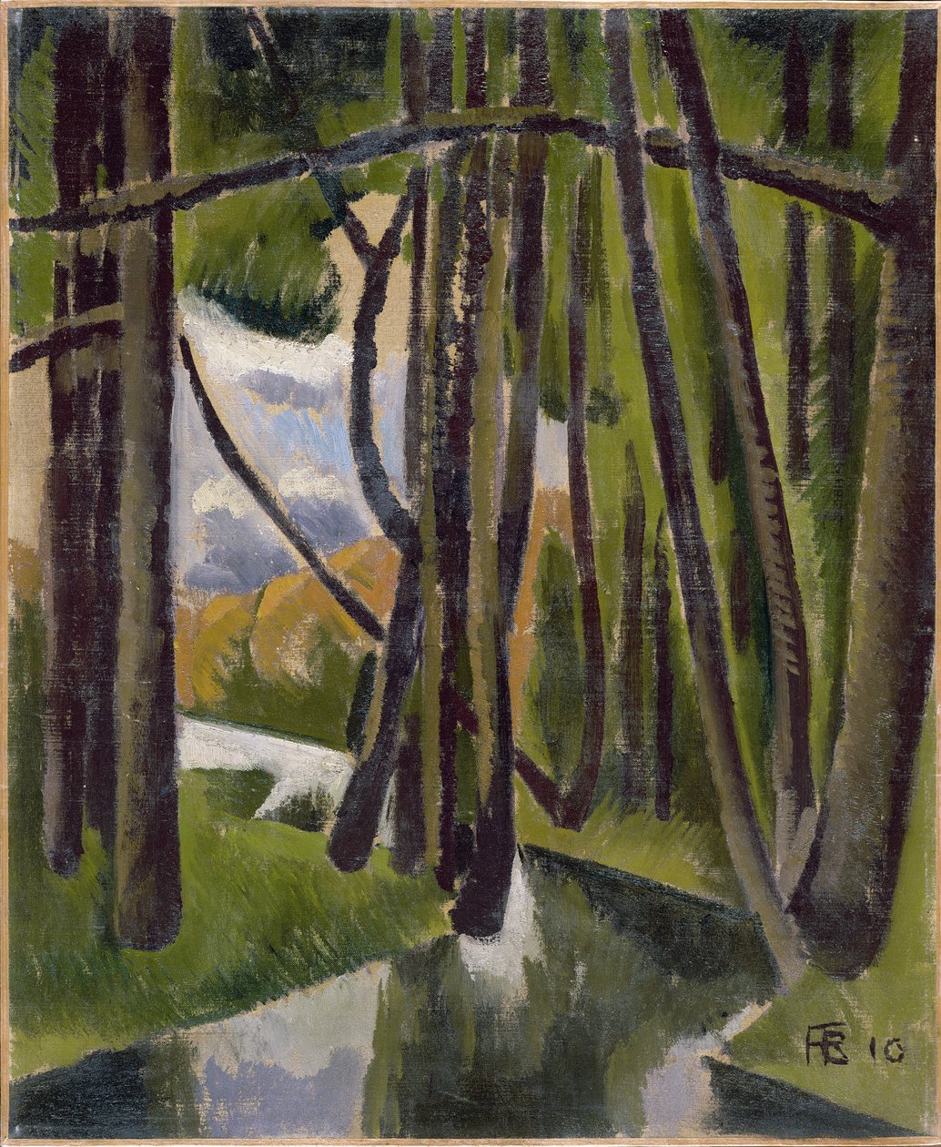 Unterholz, 1910 von Roger de La Fresnaye