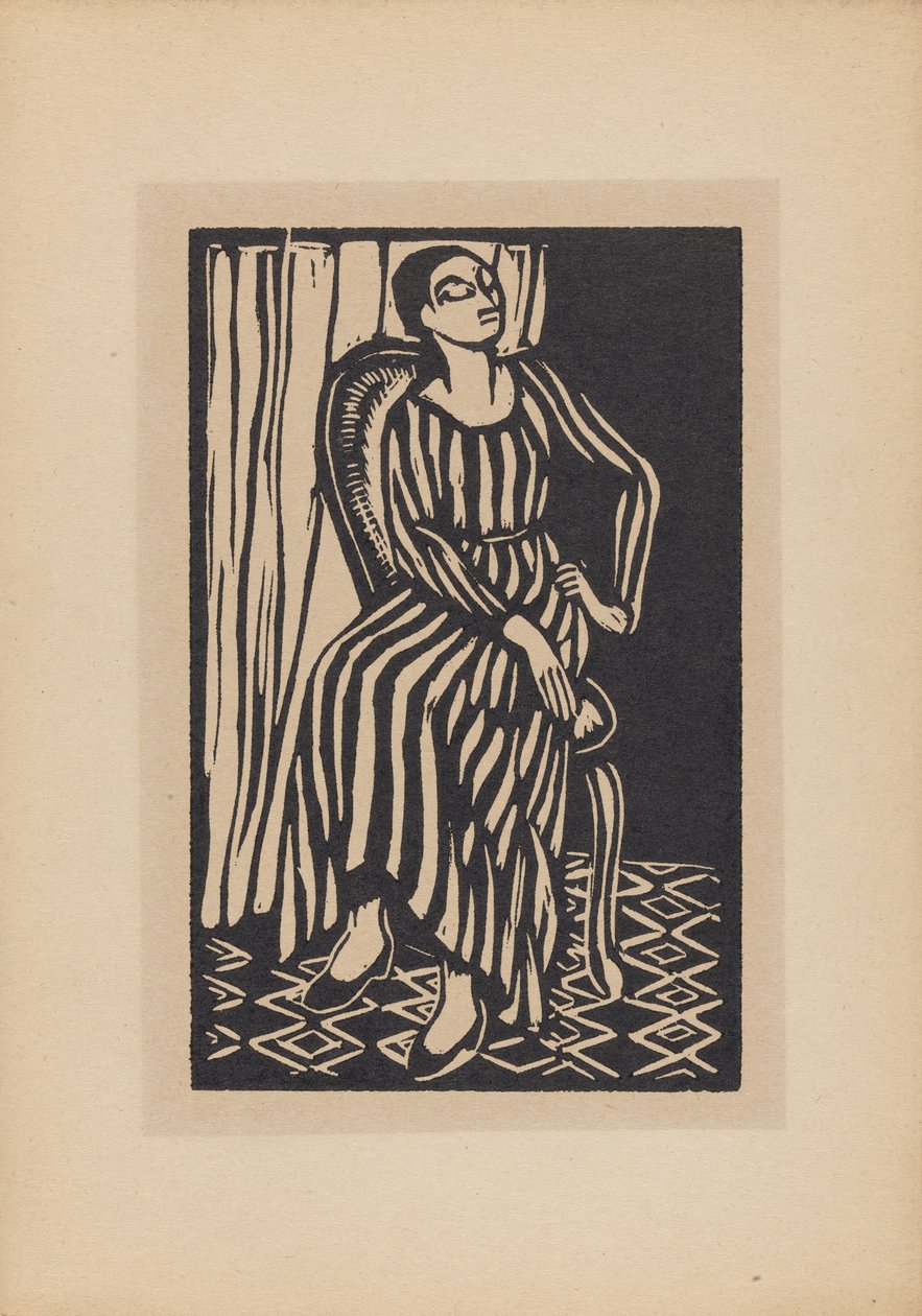 Das gestreifte Kleid von Roger Fry
