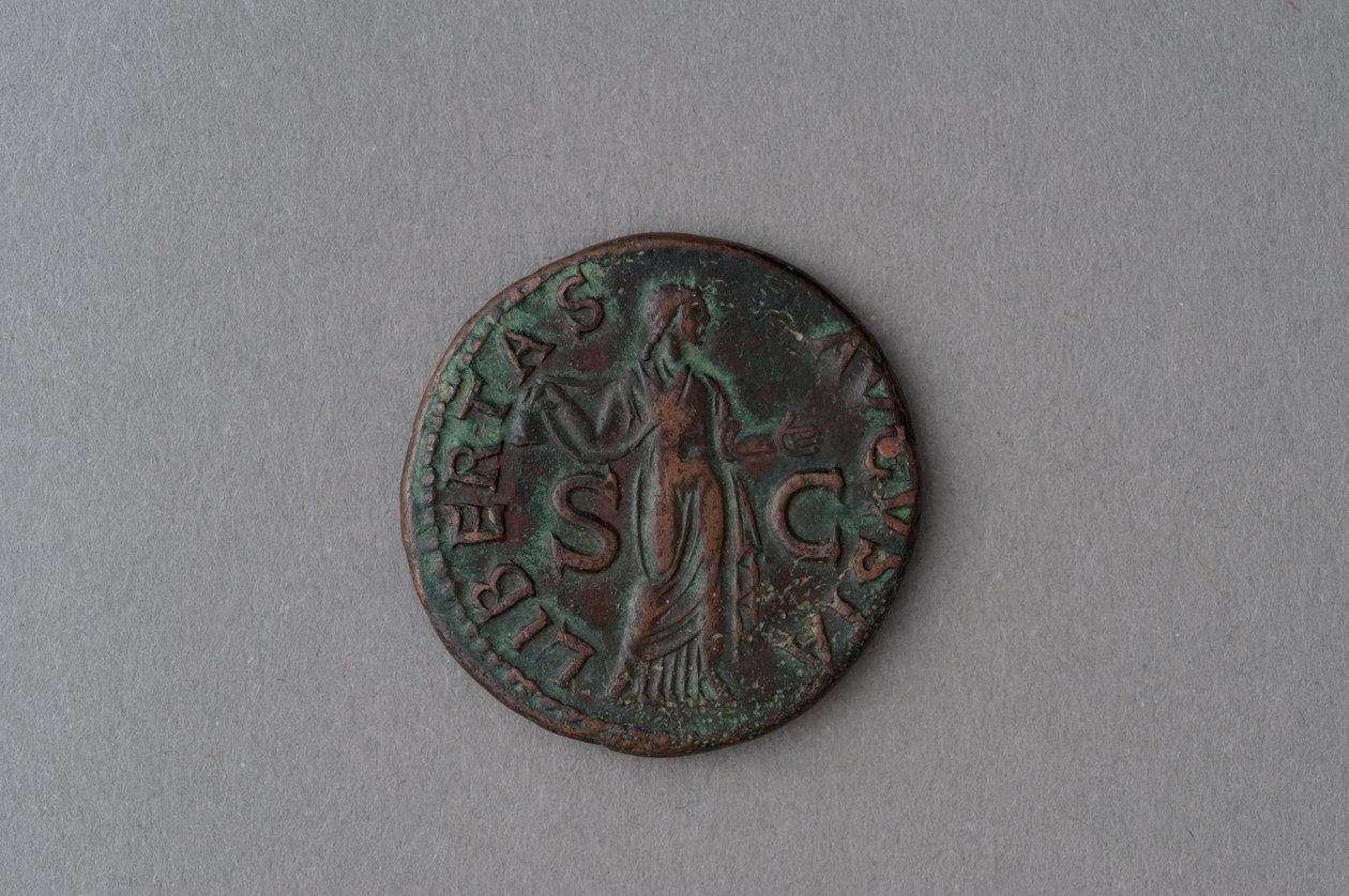 As-Münze von Claudius von Roman