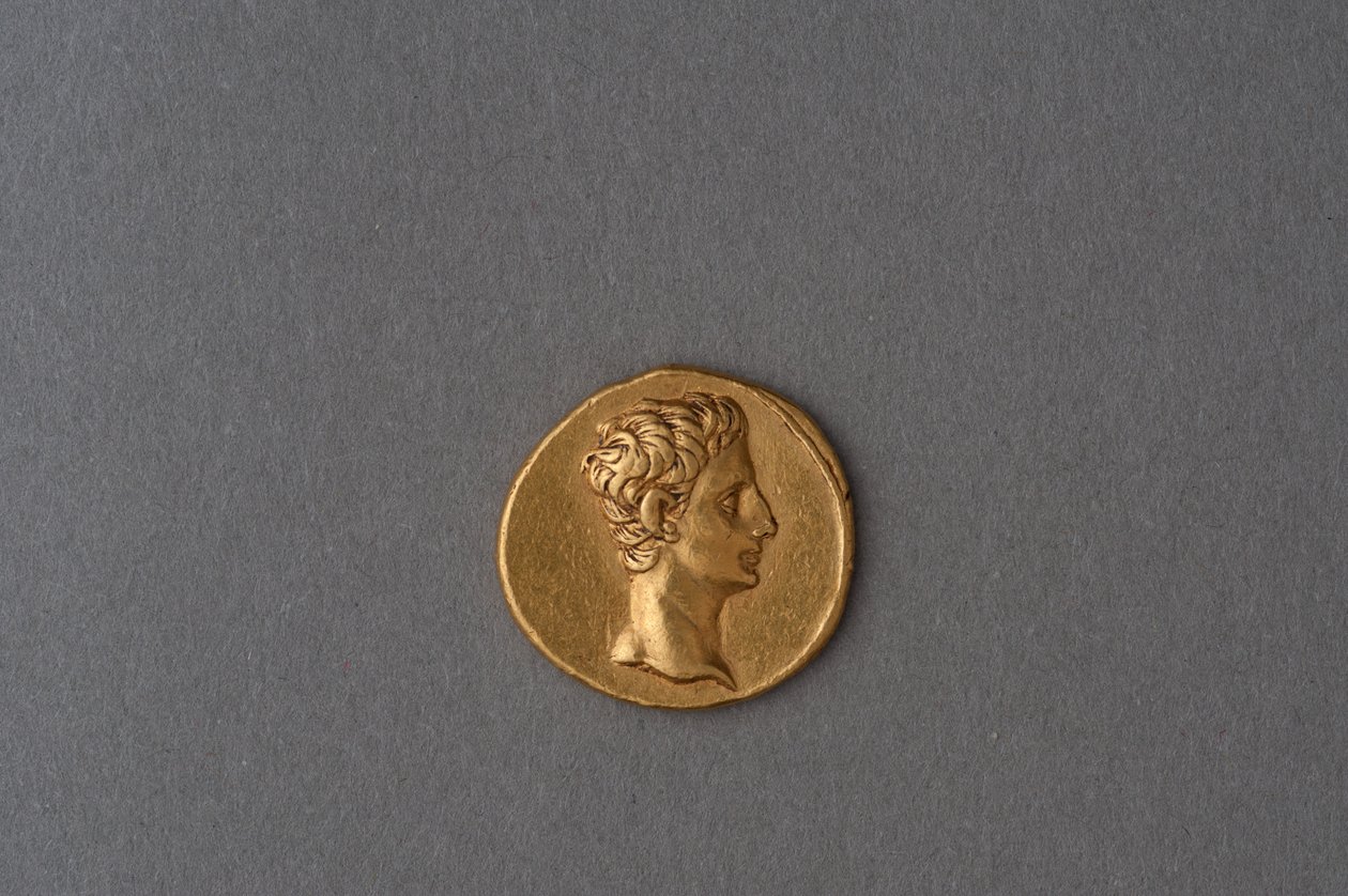 Münze von Augustus (Gold) von Roman