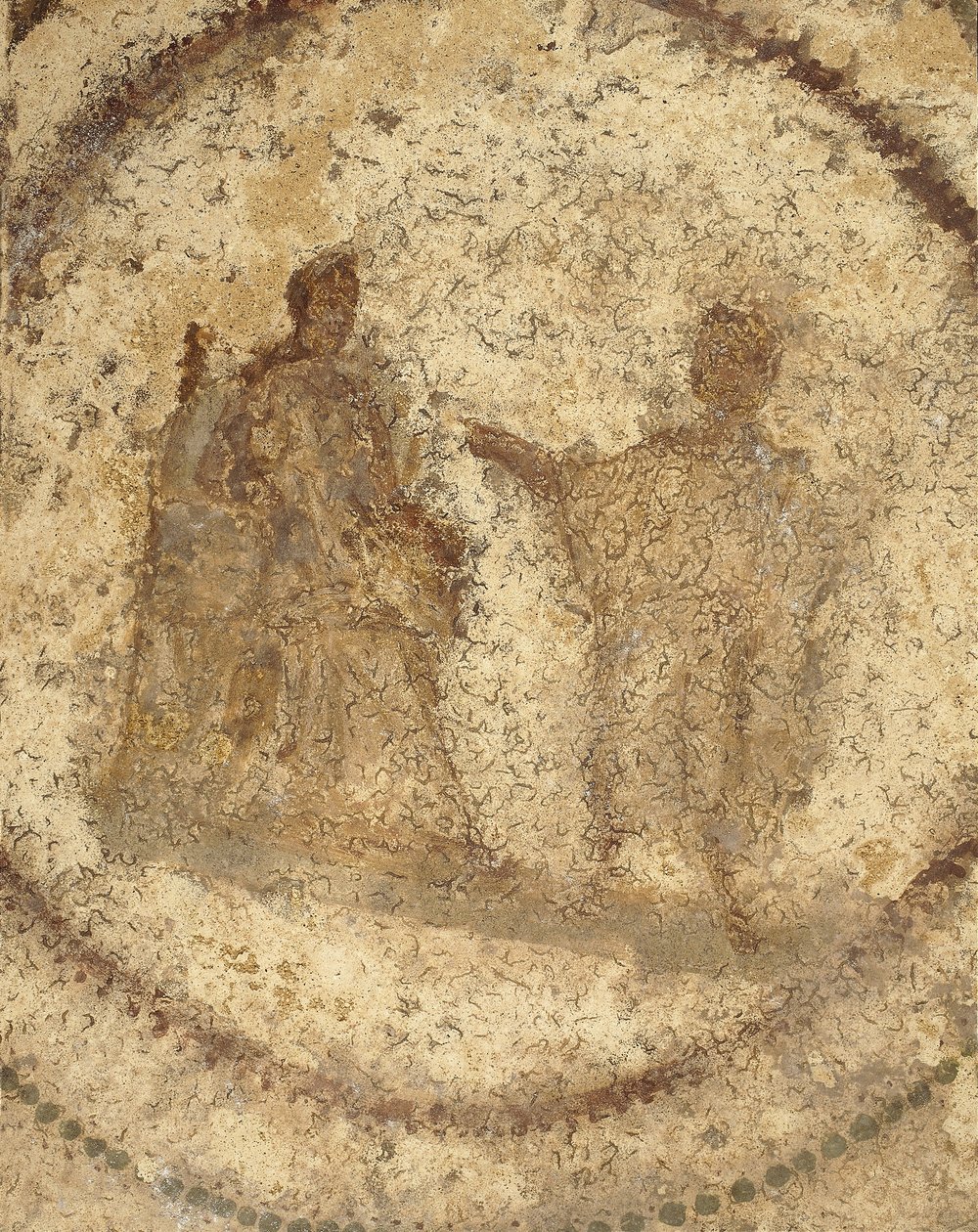Die Verkündigung, spätes 2. Jahrhundert, Rom von Roman