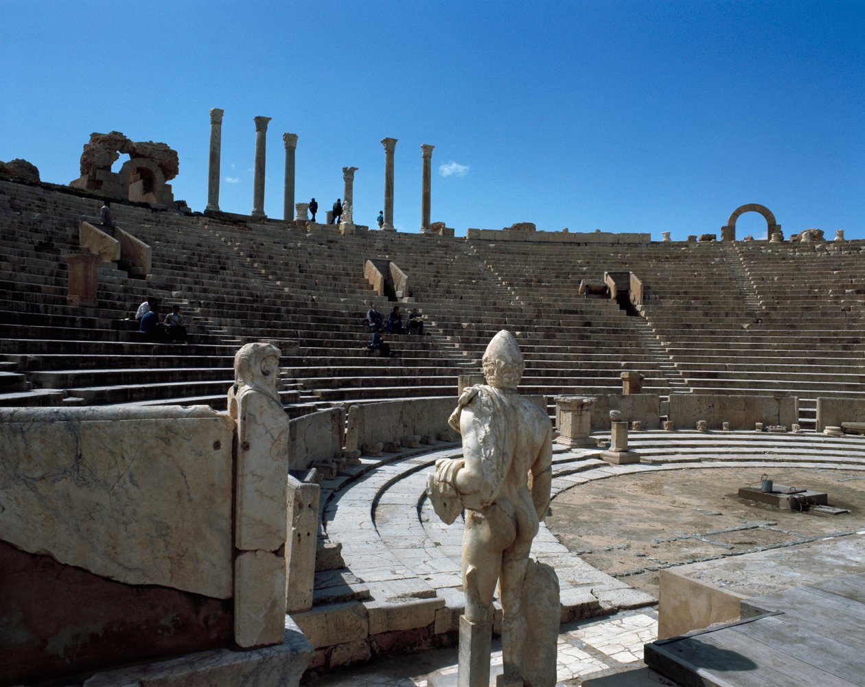 Ansicht des Theaters von Roman