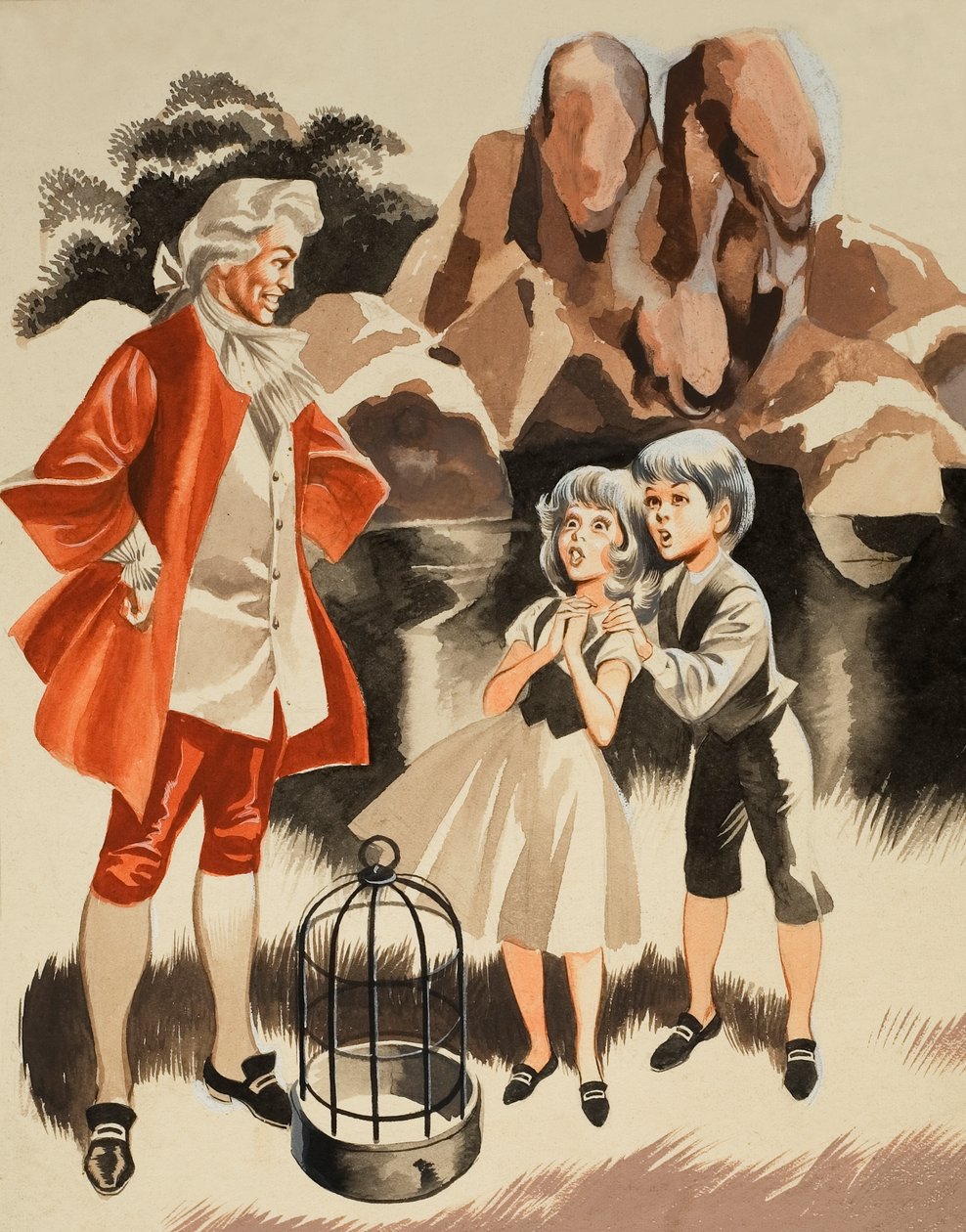 Leerer Käfig von Ron Embleton