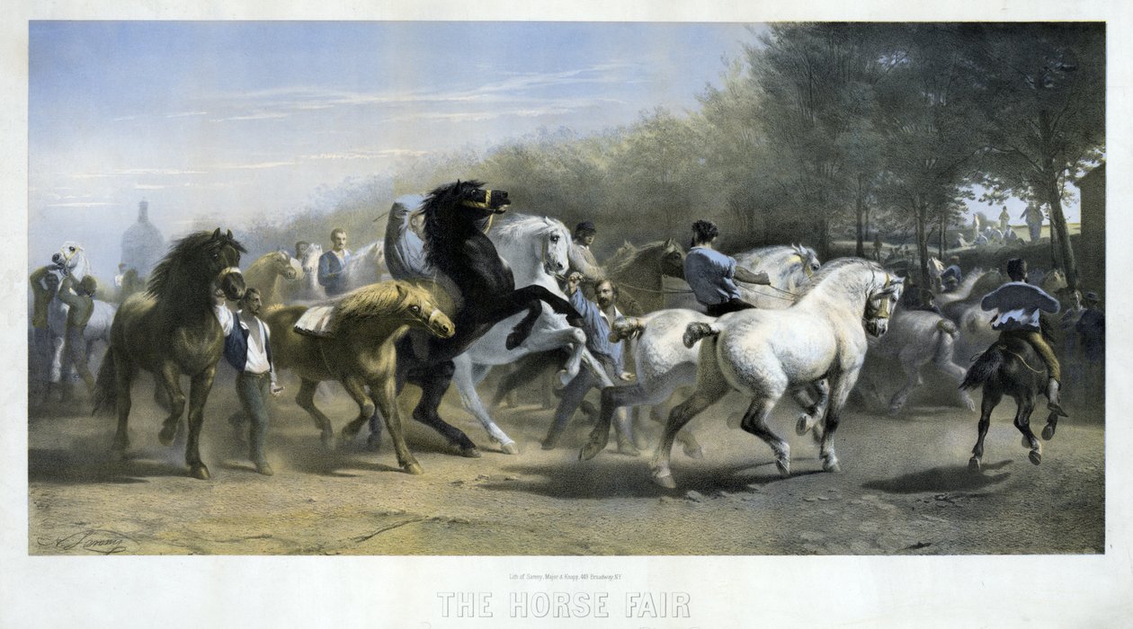 Der Pferdemarkt von Rosa Bonheur
