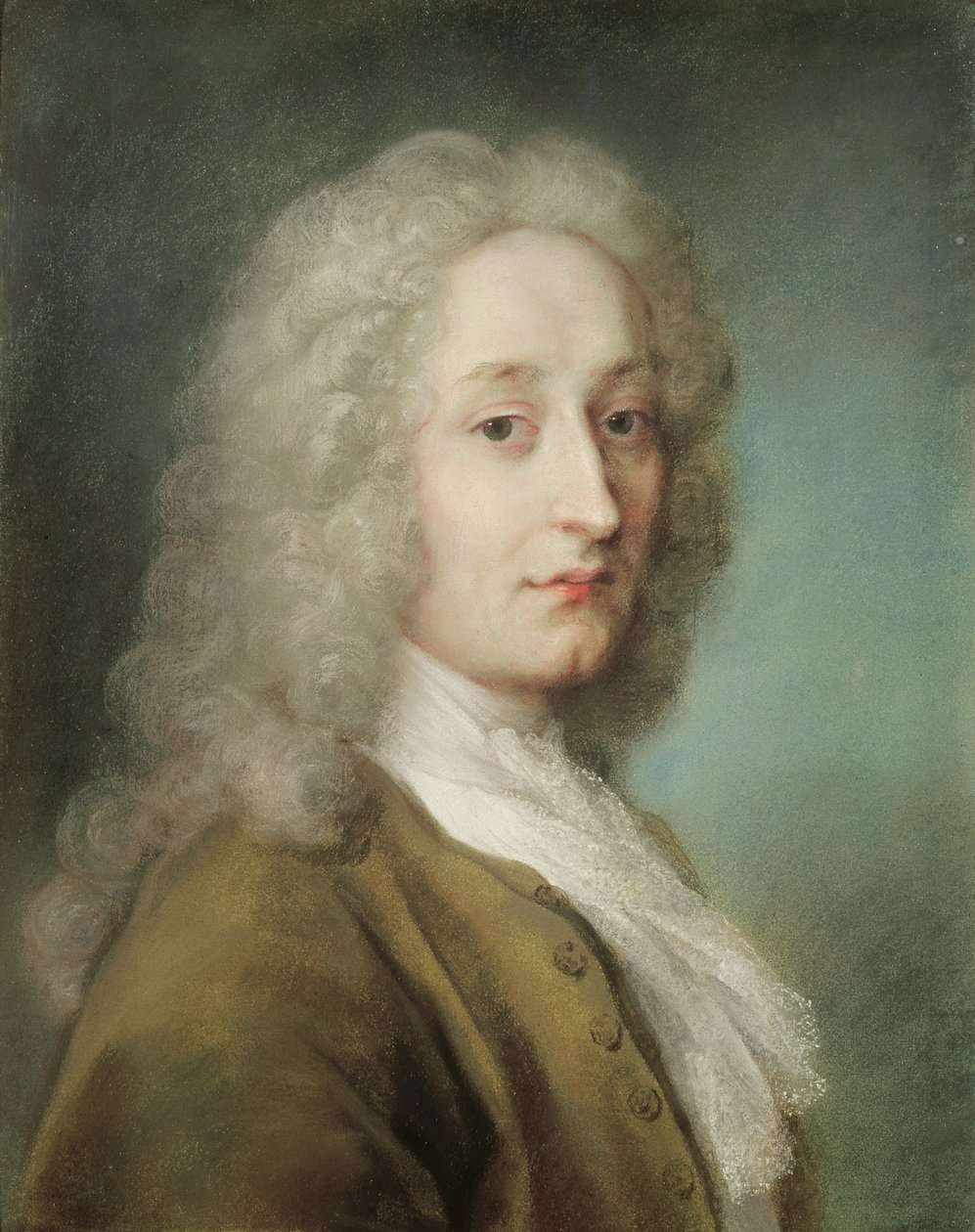Porträt von Antoine Watteau von Rosalba Giovanna Carriera