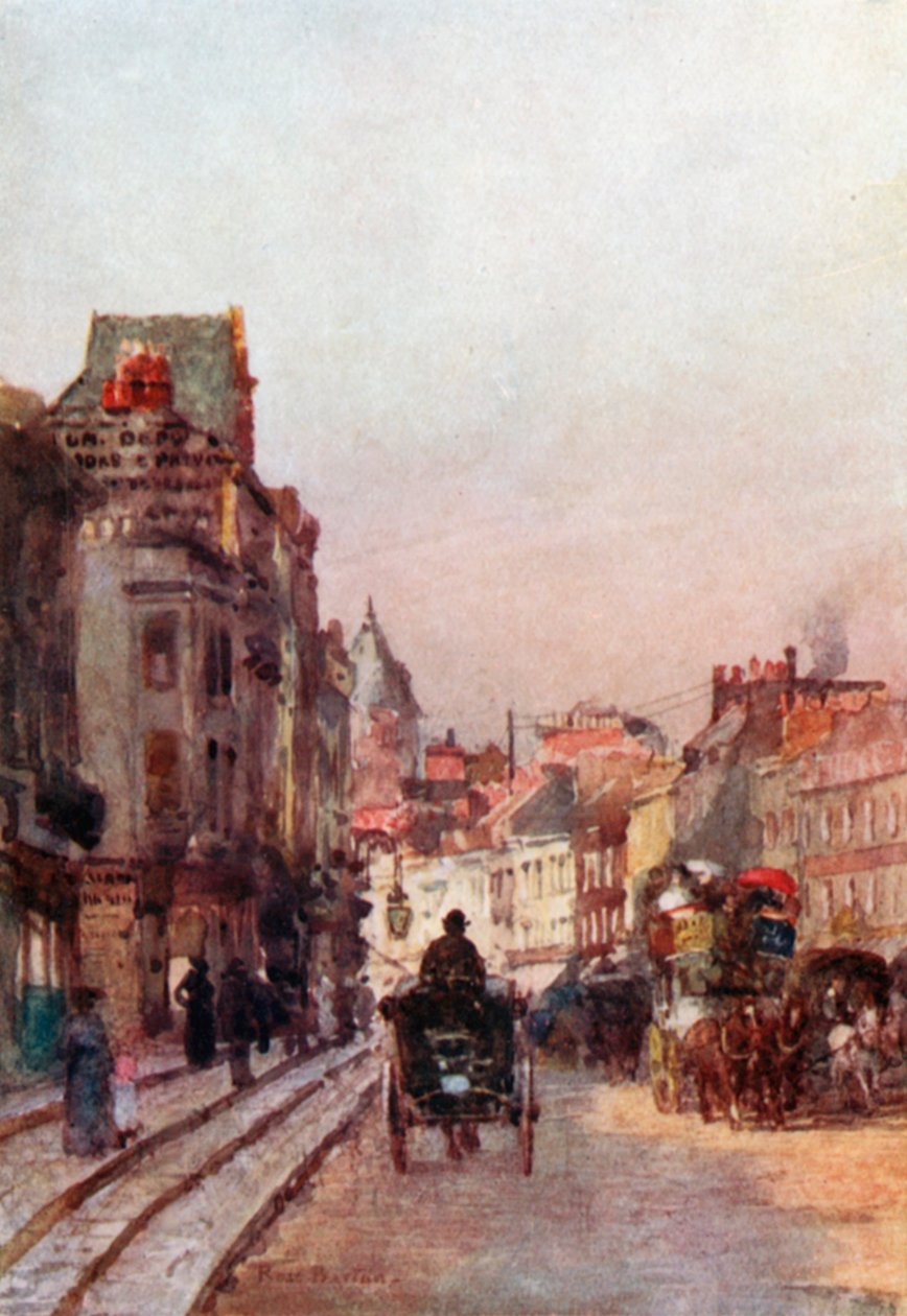 Brompton Road, Blick nach Osten von Rose Maynard Barton