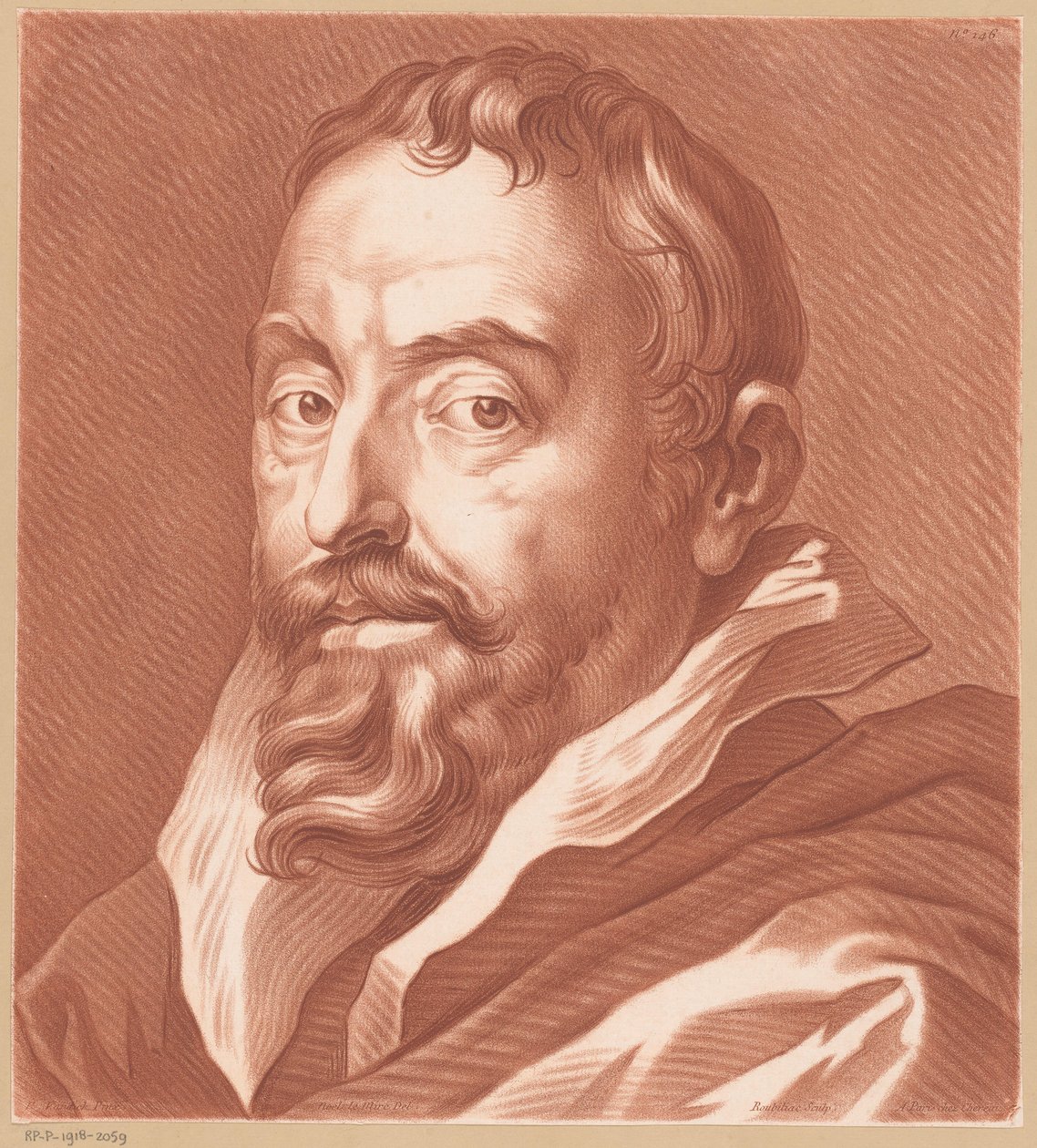 Büste eines Mannes von Louis François Roubillac