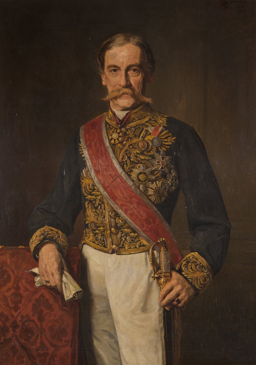 Minister Karl Hohenwart, Graf von Gerlachstein von Rudolf Konopa