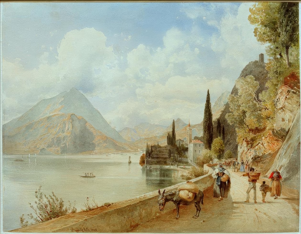 Varenna (Lombardei, Italien) von Rudolf von Alt