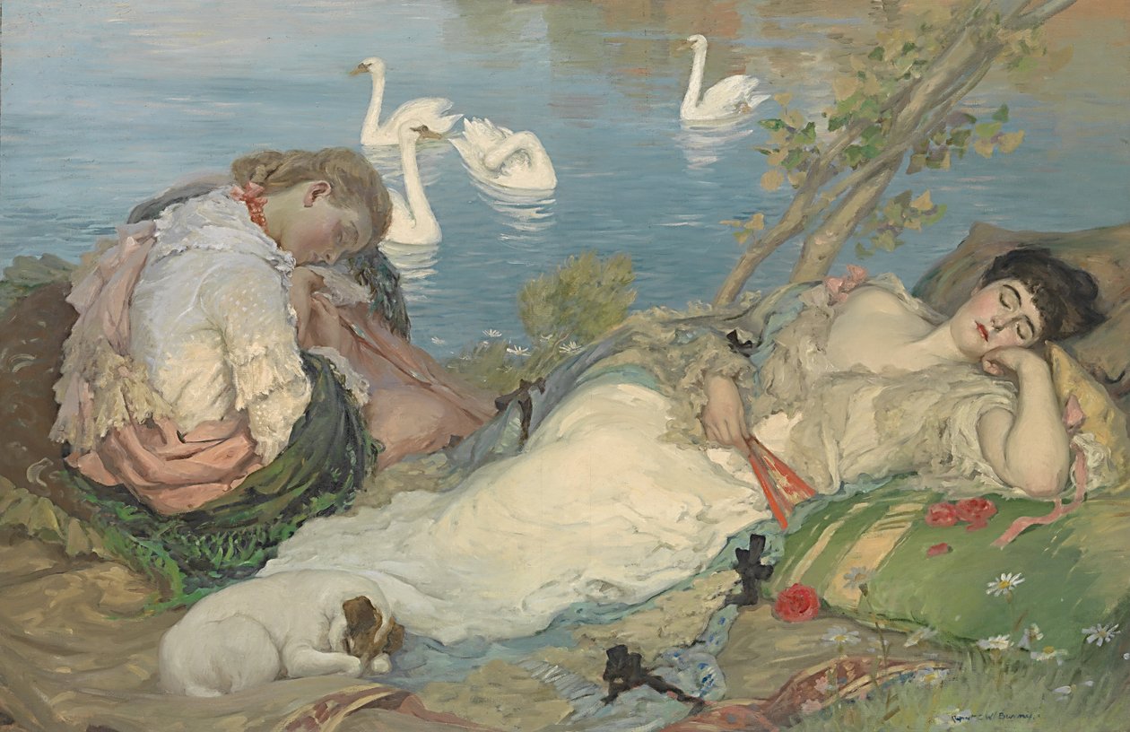 Endormies von Rupert Bunny