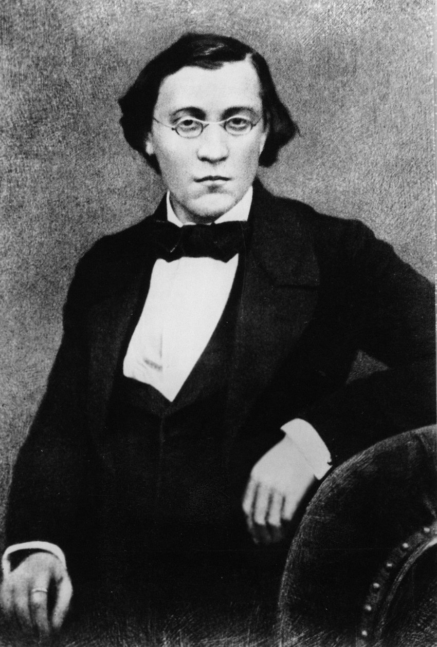 Iwan Sergejewitsch Turgenew (1818-83) von Russian Photographer