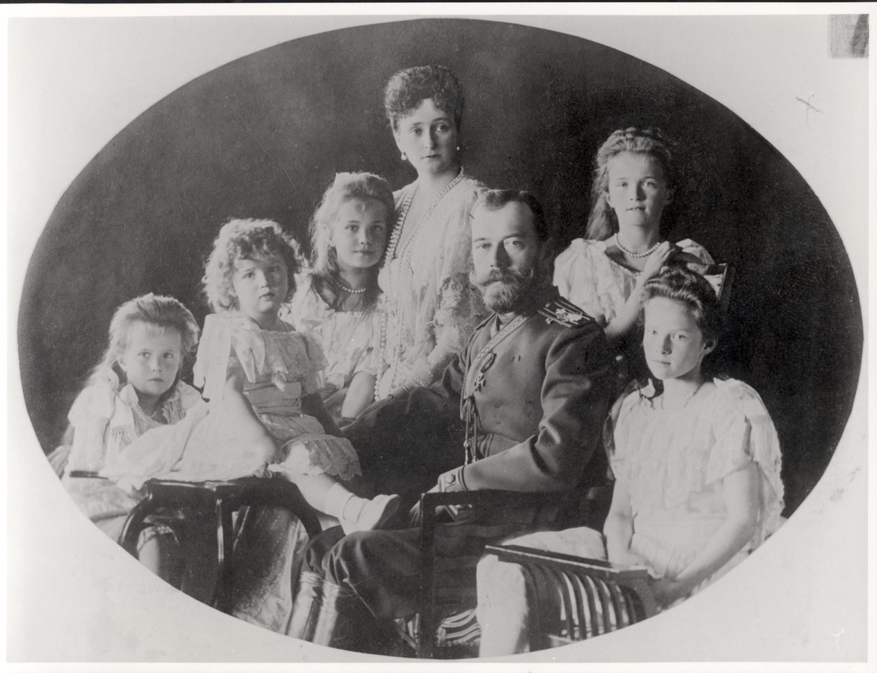 Die Familie von Zar Nikolaus II. von Russian Photographer