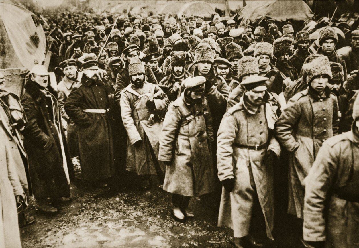 Der Großherzog Nikolaus hat allein an Gefangenen 750.000 Männer verloren (Sepia-Foto) von Russian Photographer