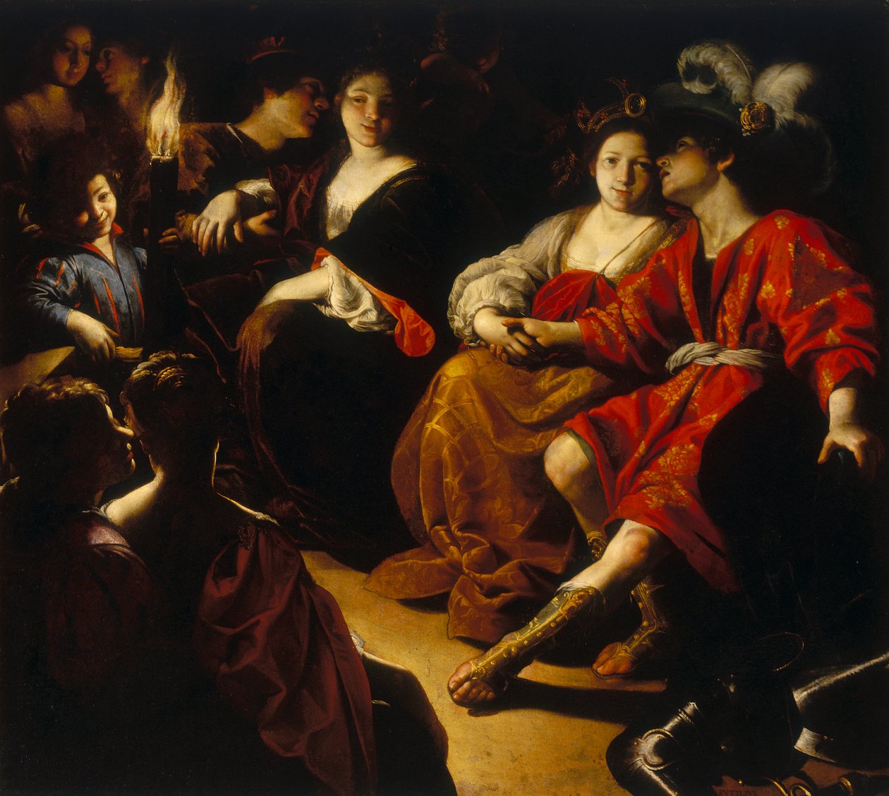 Ruggero und Aleina von Rutilio Manetti