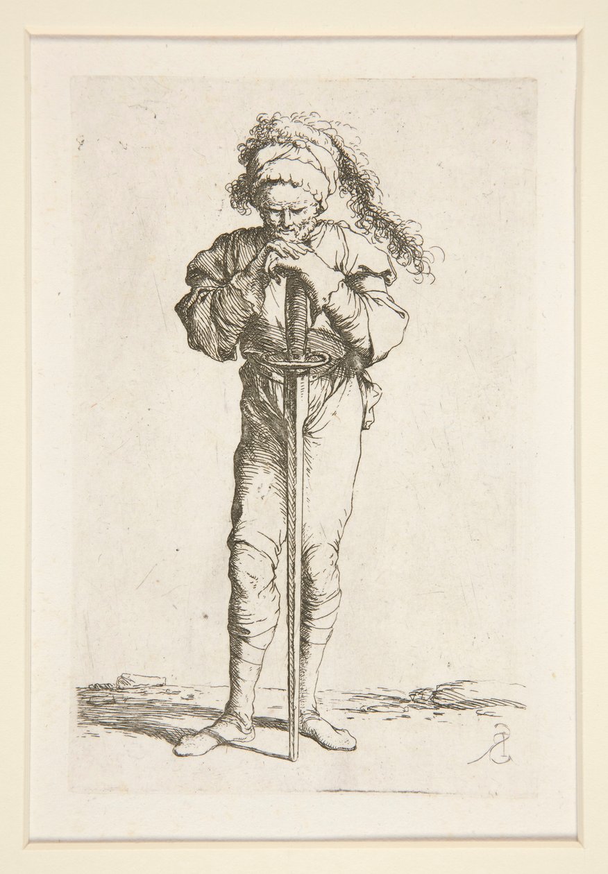 Diverse Figuren (Suite) von Salvator Rosa