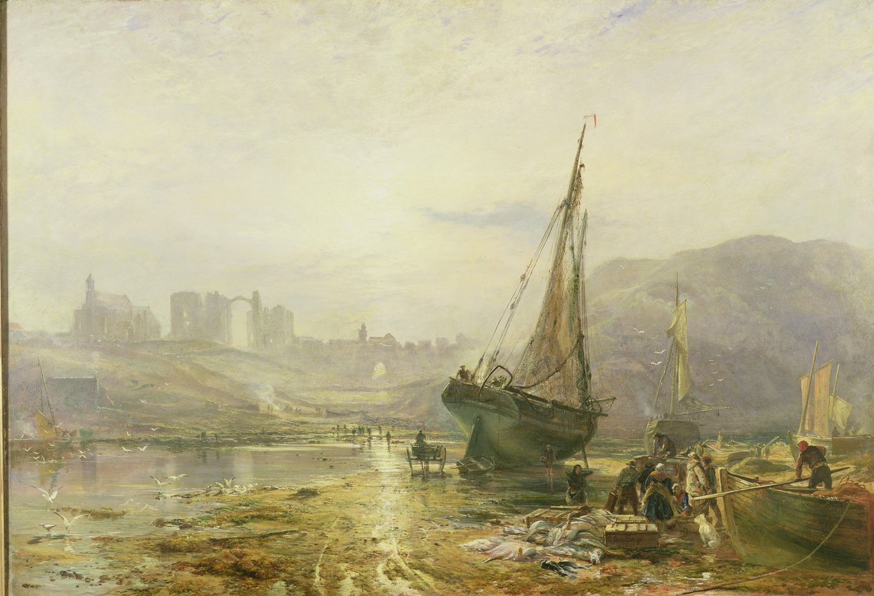 Heilige Insel: Lindisfarne von Samuel Bough
