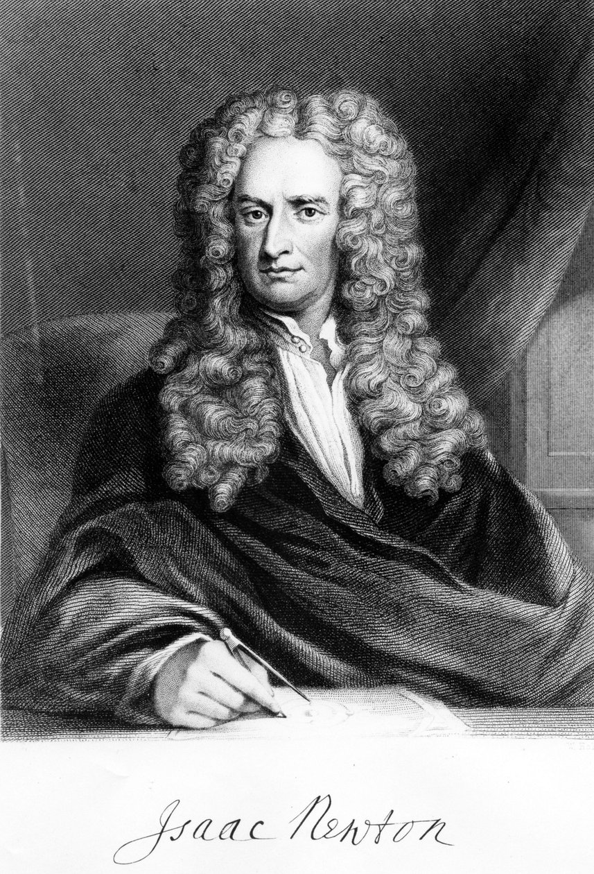 Isaac Newton von Samuel Freeman