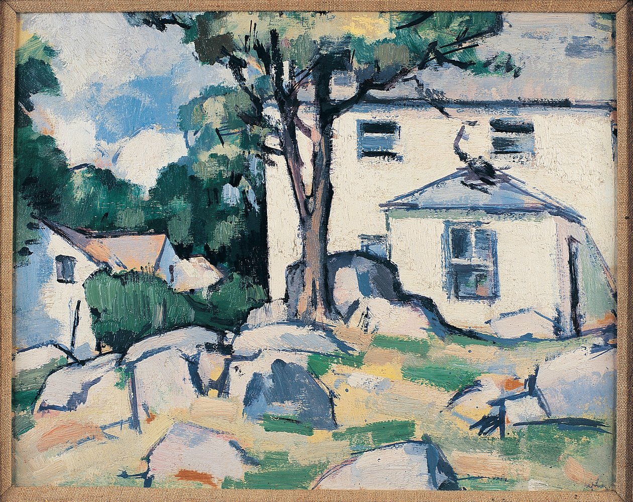 Landschaft mit Haus von Samuel John Peploe