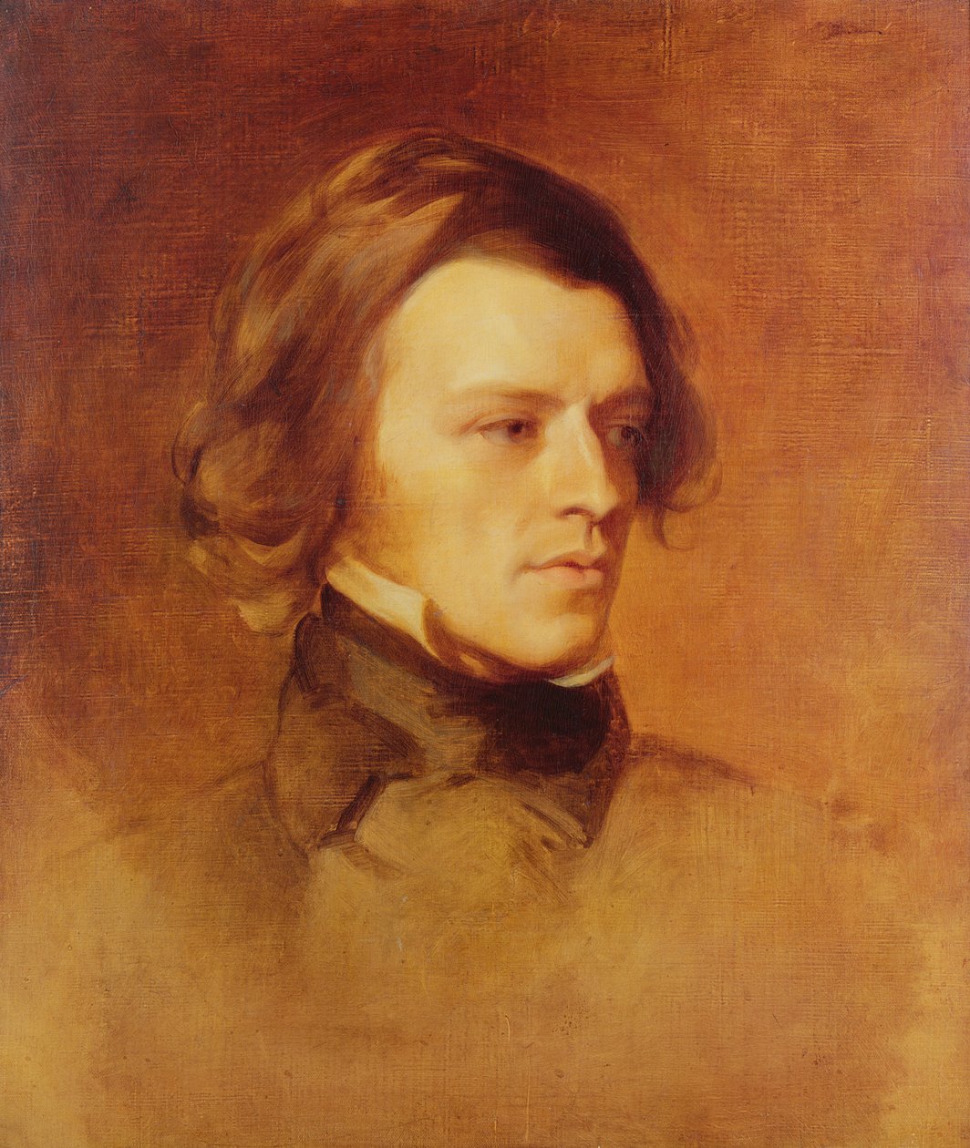 Porträt von Alfred Lord Tennyson (1809-92) um 1840 von Samuel Laurence