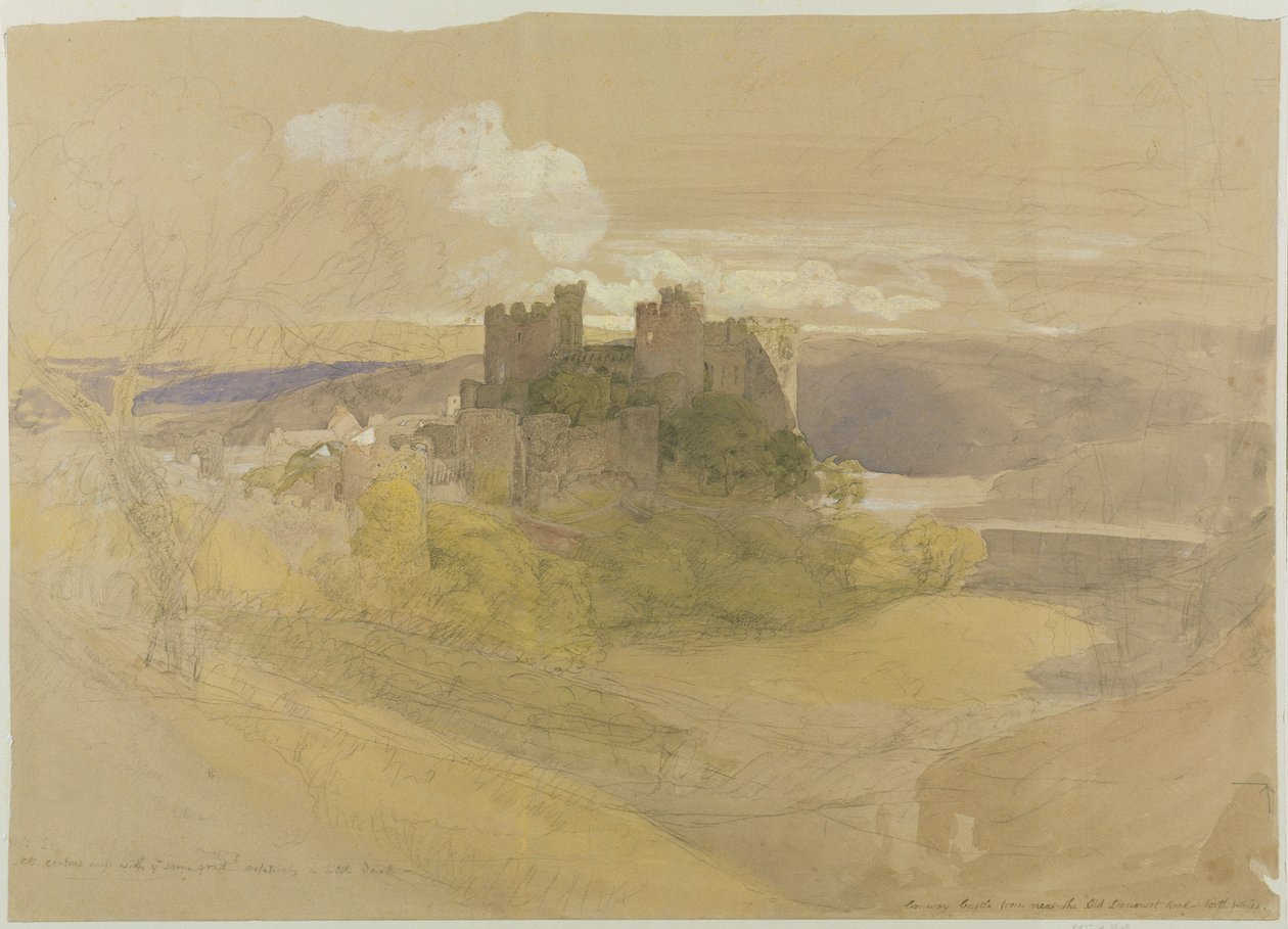 Conway Castle von Samuel Palmer