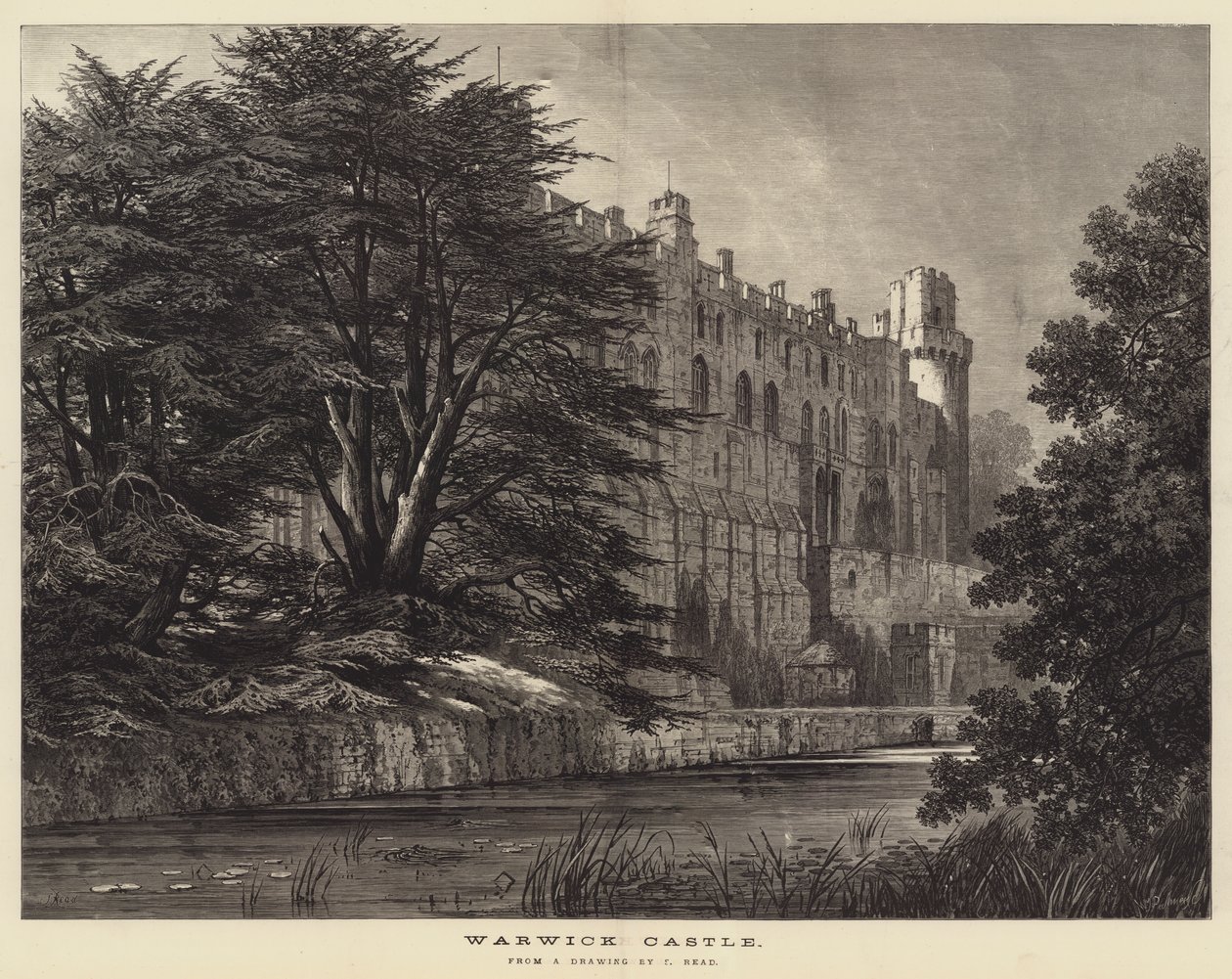 Warwick Castle von Samuel Read