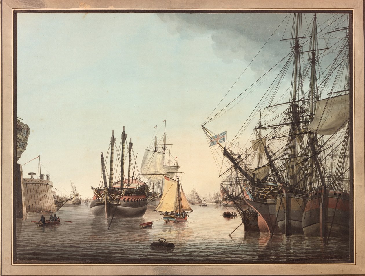 Im Hafen von Samuel Atkins