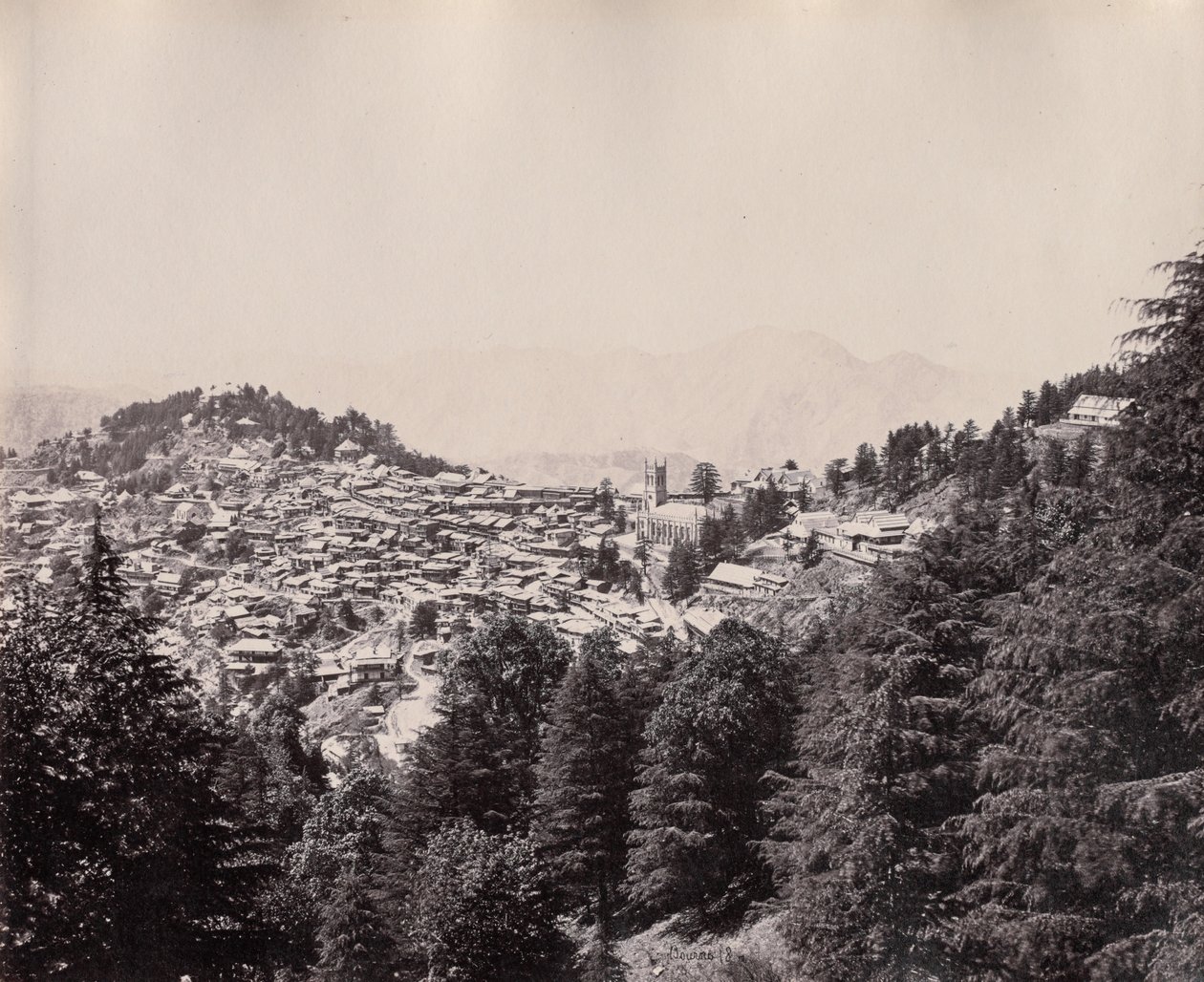 Shimla von Samuel Bourne